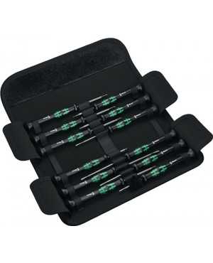 Feinmechanikerschraubendrehersatz K Micro-Set/12 SB1 12tlg.Schlitz/PH/6-KT./TX®
