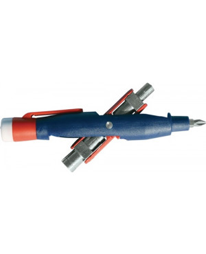 Schaltschrankschlüssel SuBMa Elektro 6 Funktionen m.Spannungssucher