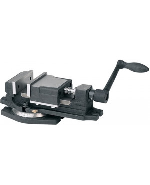 Maschinenschraubstock B.100mm Spann-W.65mm WABECO m.Drehteller