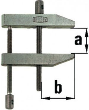 Parallelschraubzwinge PA Spann-W.60mm A.35mm BESSEY