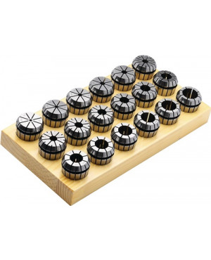 Spannzangensatz ER 8 (4004 E) 9tlg.Spann-D.1-5mm PROMAT