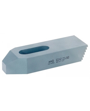 Spanneisen Nr.6314Z 14x160 lackiert m.Treppenzähnen AMF