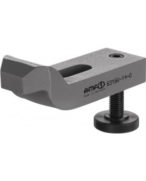 Spanneisen Nr.6316V 24+28 gekröpft m.verstellb.Stützschraube AMF