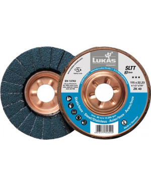 Fächerscheibe SLTT ZK D.125mm K.60 fl.STA ZK LUKAS