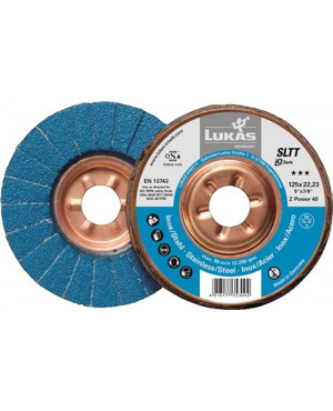 Fächerscheibe SLTT Z Power D.115mm K.60 fl.INOX ZK LUKAS