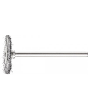 Minirundbürste RBU D22xB2xL6mm Stahldraht Schaft-D.3mm PFERD