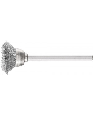 Minitopfbürste TBU D18xB3xL6mm Stahldraht Schaft-D.3mm PFERD