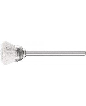 Minitopfbürste TBU D15xB3xL5mm Naturborsten Ziegenhaar Schaft-D.3mm PFERD