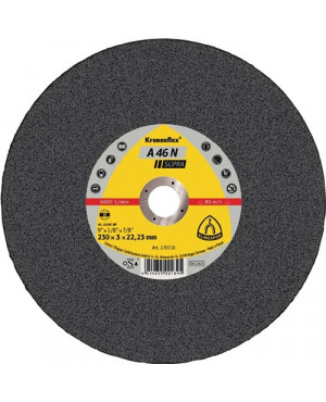 Trennscheibe A 46 N Supra D115x2,5mm gekr.Alu.Bohrung 22,23mm KLINGSPOR