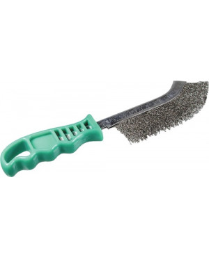 Drahtbürste L.265 mm VA-Draht 0,3 mm 1-reihig PROMAT