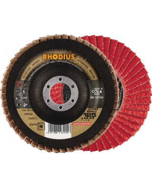 Fächerscheibe JUMBO SPEED D.115mm K.80 schräg INOX/Stahl CO