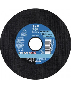 Trennscheibe SGP STEELOX D115x0,8mm ger.INOX Bohr.22,23mm PFERD