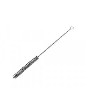 Düsenbürste L.300mm D.20mm Stahldraht gewellt 0,15mm Besatz-L.100mm m.Öse OSBORN