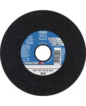 Trennscheibe SG ALU D125x1mm ger.Alu.Bohr.22,23mm PFERD