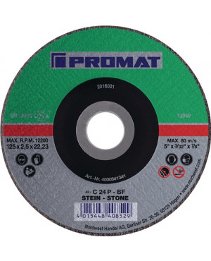 Trennscheibe D180x3mm ger.STE Bohrung 22,23mm PROMAT