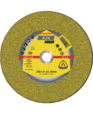 Trennscheibe A 24 Extra D125x2,5mm gekr.STA Bohrung 22,23mm KLINGSPOR