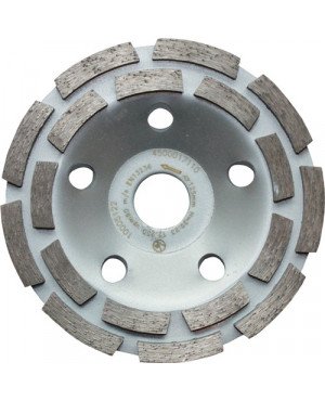 Diamantschleiftopf 100mm f.Beton u.Granit 22,23mm zweireihig PROMAT