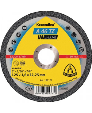 Trennscheibe A 46 TZ Special D115x1,6mm ger.INOX Bohrung 22,23mm KLINGSPOR