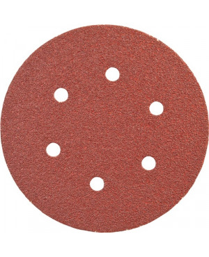 Haftschleifscheibe 150mm K.180 f.HO/Metall Korund Lochanzahl 6 PROMAT