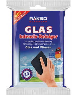 Edelstahlschwamm GLAS Intensiv-Reiniger fein RAKSO