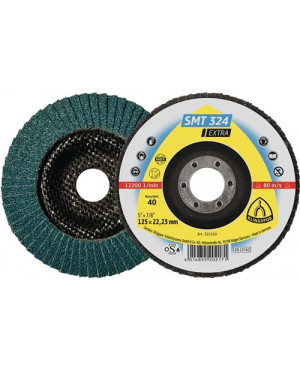 Fächerscheibe SMT 324 Extra D.125mm K.80 12Grad gewölbt INOX ZK