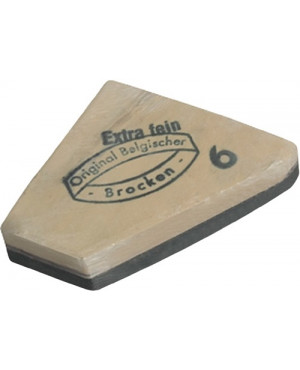 Abziehstein Belgischer Brocken extrafein Gr.5 Plastiktasche KIRSCHEN