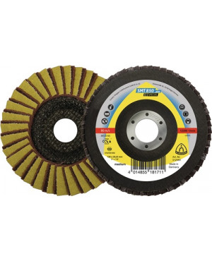 Fächerscheibe SMT 850 Kombi D.115mm K.60 gewölbt INOX ZK KLINGSPOR