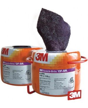 Handpad Scotch Brite CF-SR L115xB150mm very fine 400 violett 3M