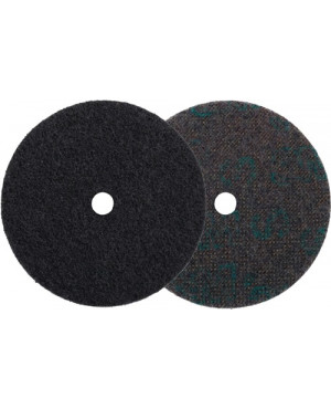 Schleifvliesscheibe Scotch Brite SL-DH D.125mm coarse schwarz m.Zentrierung 3M