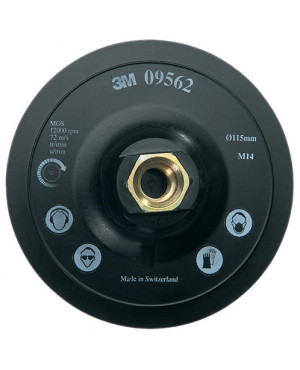 Stützteller Scotch Brite DH-AC D.115mm M14 kletthaftend 3M