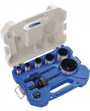 Lochsägensatz 9-tlg.19-68mm Schnitt-T.51mm HSS-Bi-Metall LENOX