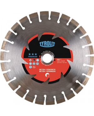 Diamanttrennscheibe Premium D.115mm Bohr.22,23mm Beton 2,2mm 10mm TYROLIT