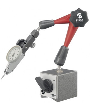 Magnetmessstativ STRATO-LINE R. 280mm Gesamt-H. 390mm Haftkraft 750 N FISSO