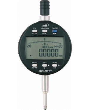 Messuhr DIGI-MET IP42 12,5mm Abl.mm 0,0005 dig.H.PREISSER