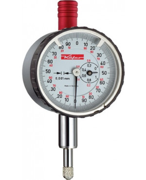 Kleinmessuhr KM 1000 S 1mm Abl.0,001mm m.Stoßschutz KÄFER