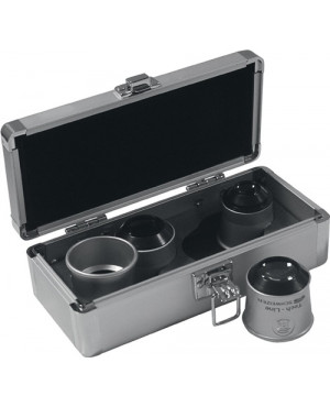 Uhrmacherlupenset Profi-Set Tech-Line 6x,8x,10x,15x Alu-Koffer 4 tlg. Schweizer