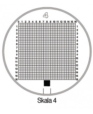 Messskala Tech-Line Skala-D.25/2,5mm Duo-Skala 4 SCHWEIZER
