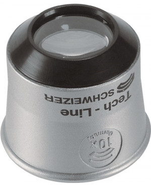 Uhrmacherlupe Tech-Line Vergr. 6x Linsen-D.22,8mm Schweizer