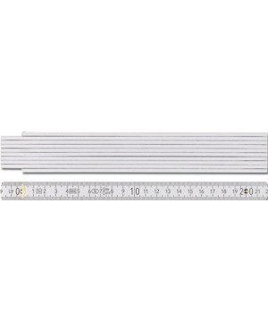 Gliedermaßstab 9072 L.2m B.16mm mm/cm EG III Buche weiß BMI