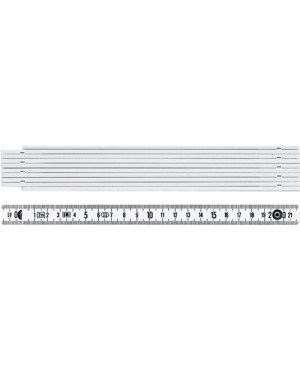 Gliedermaßstab 1042 L.1m mm/cm EG III Ku.weiß BMI