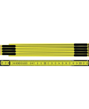 Gliedermaßstab L.2m mm/cm EG III HO gelb BMI