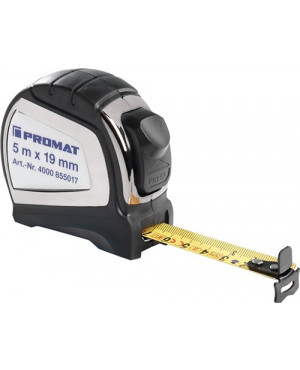 Taschenrollbandmaß L.8m Band-B.25mm mm/cm EG II 2K Automatic PROMAT