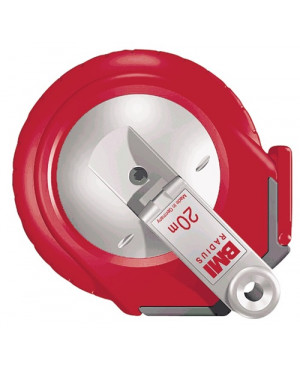 Kapselbandmaß RADIUS L.10m Band-B.13mm A mm/cm EG II Ku.weiß Stahlmaßband BMI