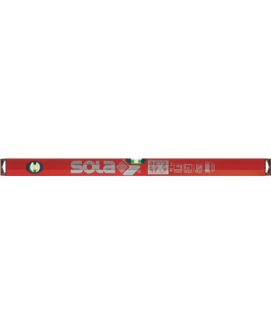 Wasserwaage BIG X 60cm Alu.rot ± 0,5mm/m SOLA