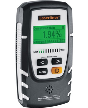 Holz-/Baufeuchtemesser MoistureMaster Compact 0-40GradC/LF 60% LASERLINER