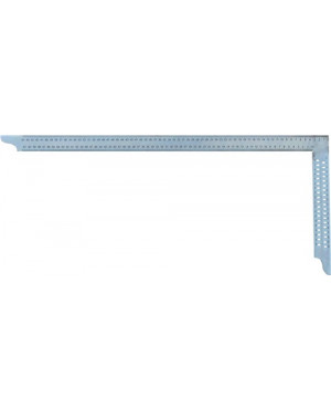 Zimmermannswinkel verz. 700x300mm m.Anreißöffnungen PROMAT m.Skalierung