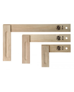 Tischlerwinkel L.250mm Weißbuche m.Hohlkehle ECE