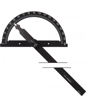 Winkelmesser Gradbogen-D.80mm Schenkel-L. 120mm PROMAT