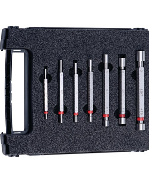 Grenzlehrdornsatz H7 je 1 St. 3,4,5,6,8,10,12mm m. Gut- u. Ausschussseite PROMAT