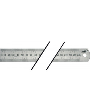 Stahlmaßstab L.500mm STA biegsam Teilung A =mm/mm H.PREISSER